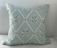 Vanessa Arbuthnott ‘Botanical Trellis’ Duck egg 43cms Double Side Linen Cotton