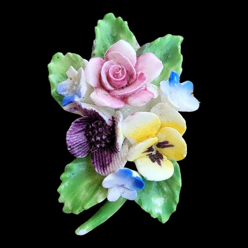 Floral bouquet brooch 1930 - brooch, 1930's