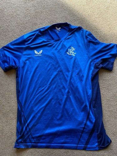 Rangers football shirt xxl - football,