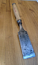 LARGE VINTAGE I & H SORBY CHISEL 2 INCH WIDE