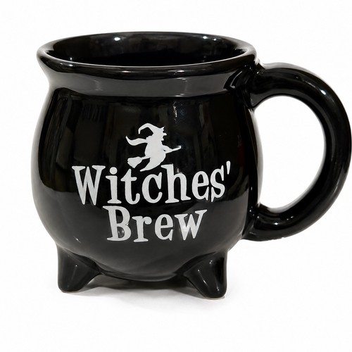 Witches brew cauldron mugs - witches,
