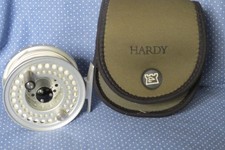 HARDY UNIQUA NO 3 FLY FISHING REEL IN HARDY POUCH