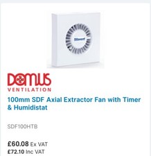 Silavent SDF100TB Bathroom