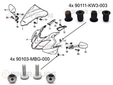 4x Honda VFR800 VTEC RC46