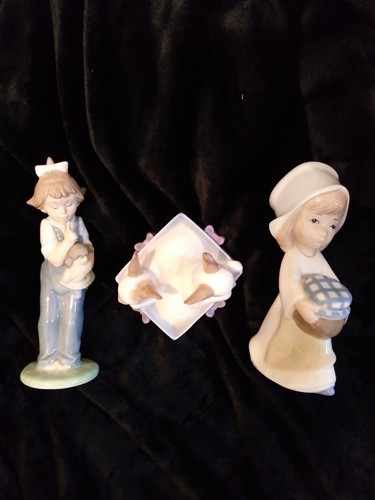 Nao lladro bunny surprise - 2x,