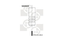 BGA V029429 Exhaust Valve Fits