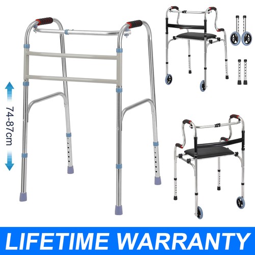 Folding walking frame - walking,