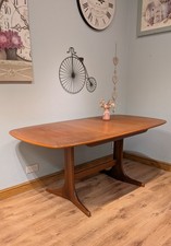 McIntosh Retro Teak Mid Century Modern Extending Table