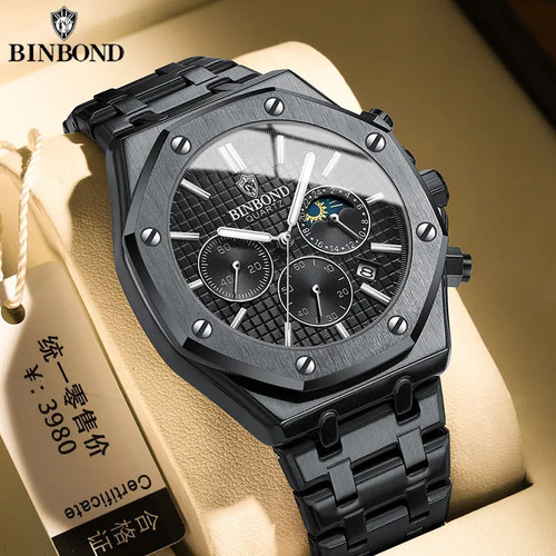 Men watch luxury quartz - men,