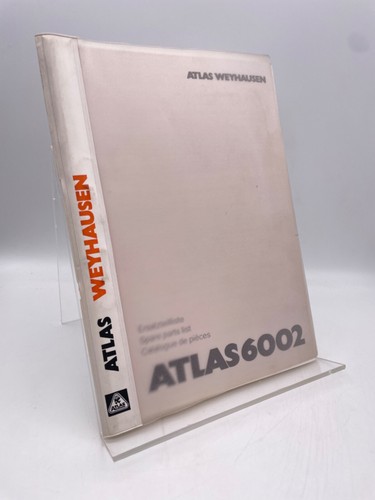 Atlas crane 6002 parts list - crane,