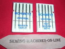 10 SCHMETZ SEWING MACHINE