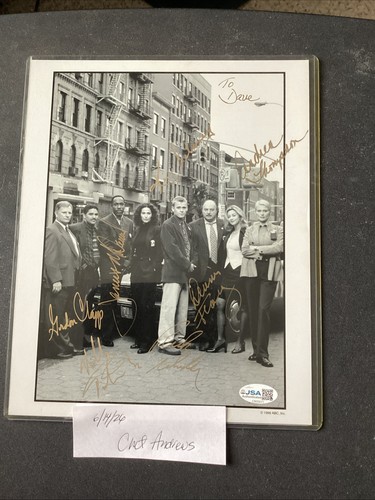 Nypd blue autographed 8x10 - nypd,