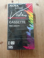1x nova E180 VHS Video Tape