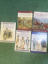AMERICAN REVOLUTION OSPREY BOOKS BUNDLE