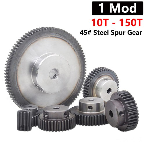 Mod steel spur gear - 1, 45#