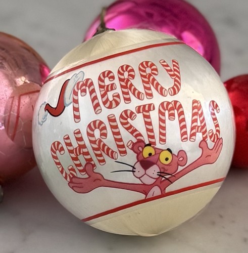 Vintage christmas 1981 pink - christmas,
