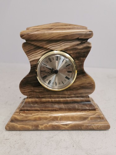 Onyx mantel clock - onyx,