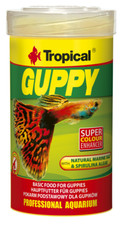 Tropical Fish Food - Guppy Super Colour Enhancing Flake