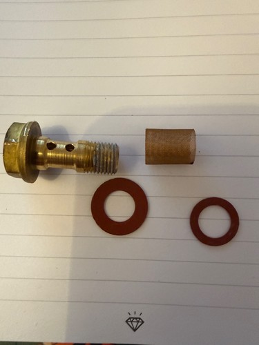 Solex carburettor banjo bolt - solex,