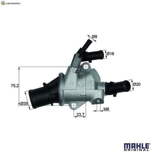 Thermostat coolant 148 88 - thermostat, ti