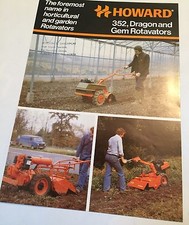HOWARD Rotavators 352 Dragon &