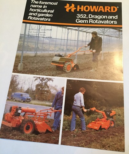Howard rotavators 352 - howard, dragon