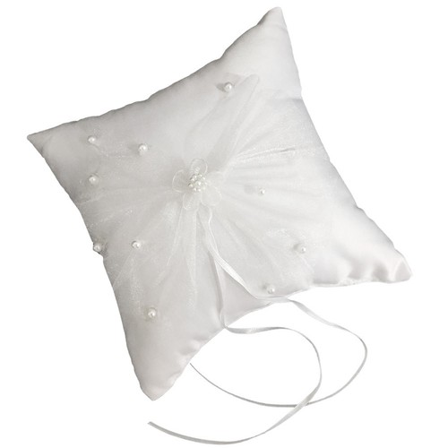 Lace ring cushion - ring,