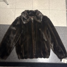 Ladies Large Shawl Collar Mink