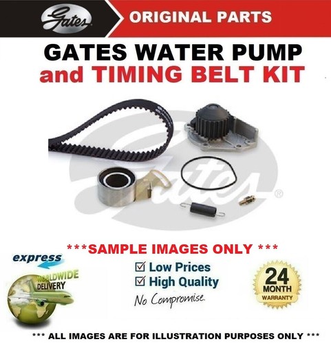 Water pump timing belt - timing,