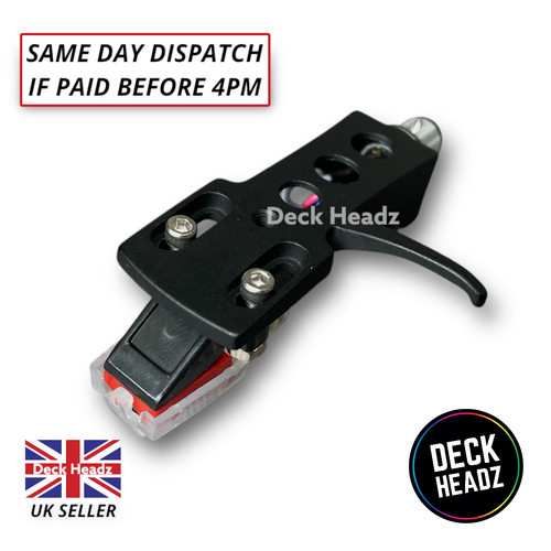Black headshell with - with, moving