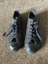 Dunlop Originals The Green Flash shoe Company Black Lace Up Pumps Size 5