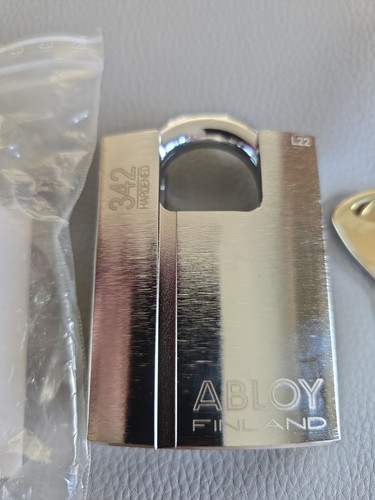 Abloy 342 hardened - 342, chrome