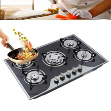 5 Burner Gas Stove Cast Iron