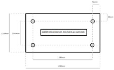 Frameless Toughened & Laminated Glass Juliet Balcony Balustrade Railing - TGS