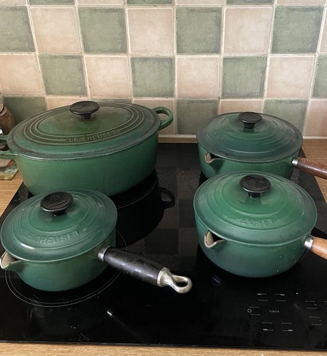 Creuset cast iron pan - cast,