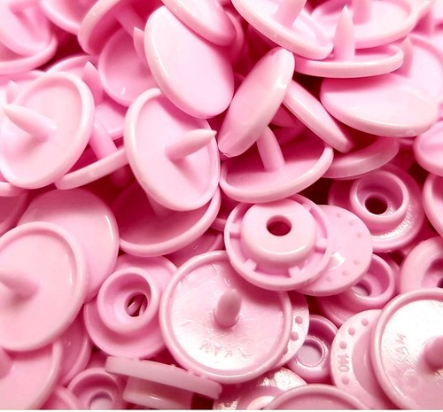 100 sets patel pink - 100, snaps