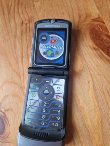 Vintage retro motorola razr - retro,