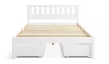 Small Double Bed & 2x Drawers