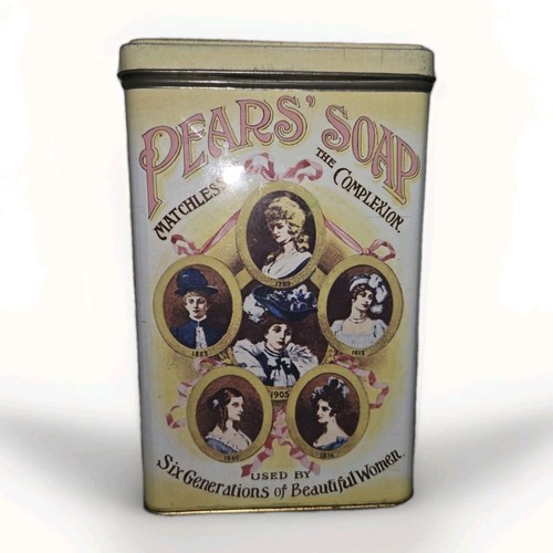 Vintage pears soap tin box - pears,