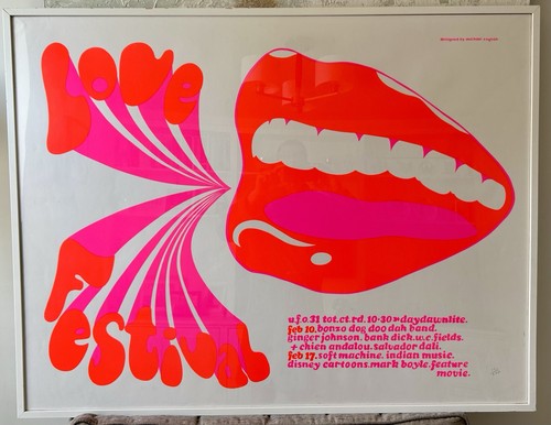 Love festival poster screen - 'love,