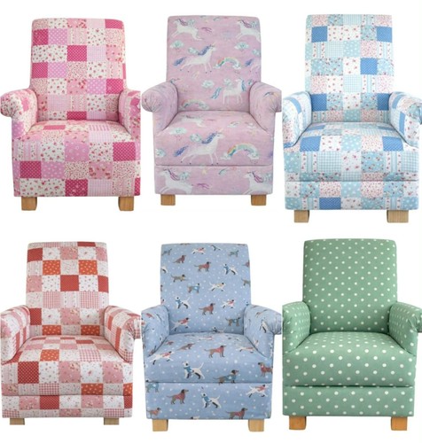 Patchwork fabric armchair - fabric,
