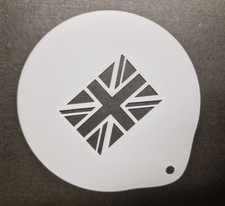 Union Jack Coffee Stencil Flag