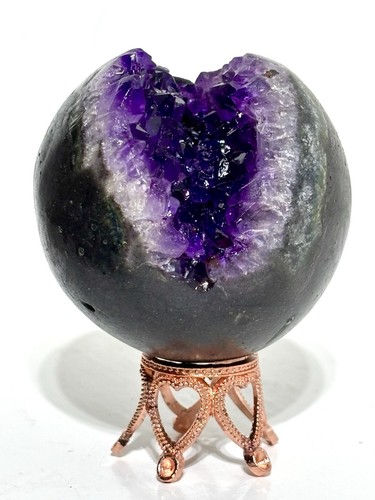Amethyst crystal ball sphere - crystal,