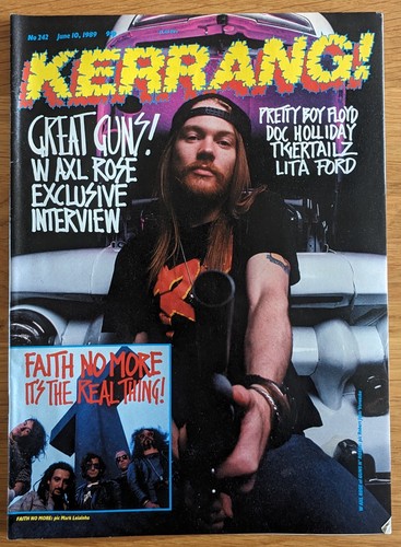 Guns roses kerrang issue - guns,
