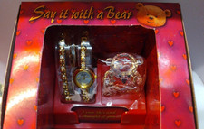 Ingersoll - Ladies watch & bracelet set with bear - (model #33933SETA)