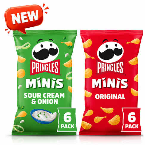 Pringles minis multipacks - minis, sour