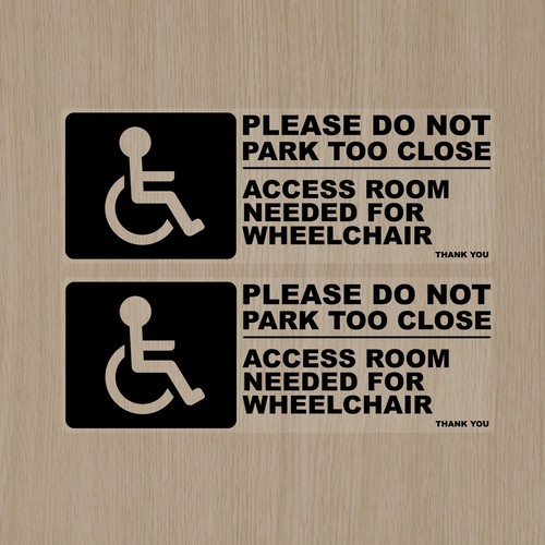Disabled wheelchair access - disabled,