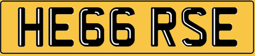 Hearse registration number - hearse,
