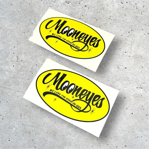 Moon eyes usa - usa, decal