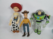 Toy Story Buzz Lightyear, Woody, Jessie Plush/action Figures Thinkway Talking